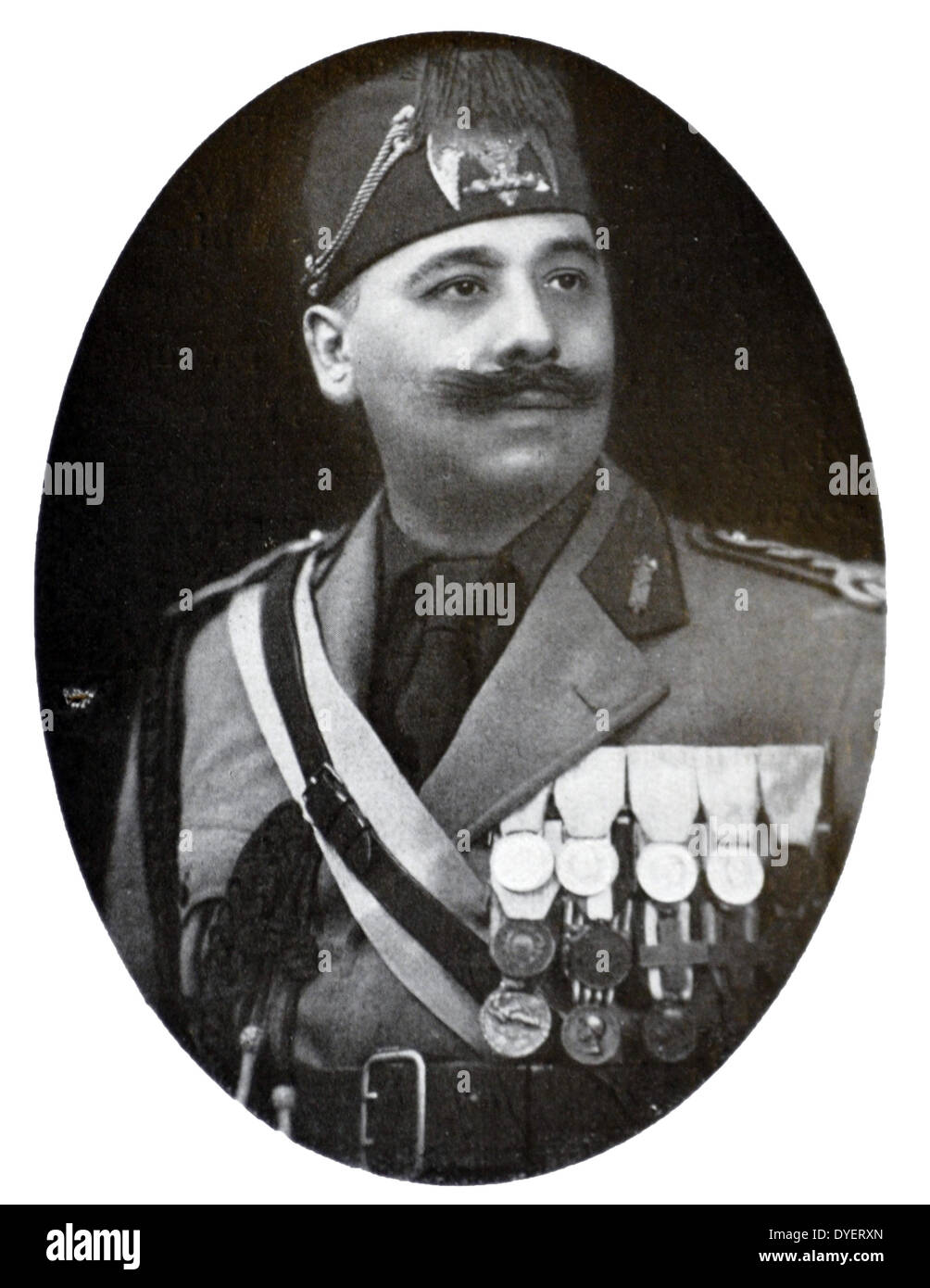 Cesare Maria De Vecchi, 1st Conte di Val Cismon (14 November 1884 - June 23, 1959) was an Italian soldier, colonial administrator and Fascist politician. Stock Photo