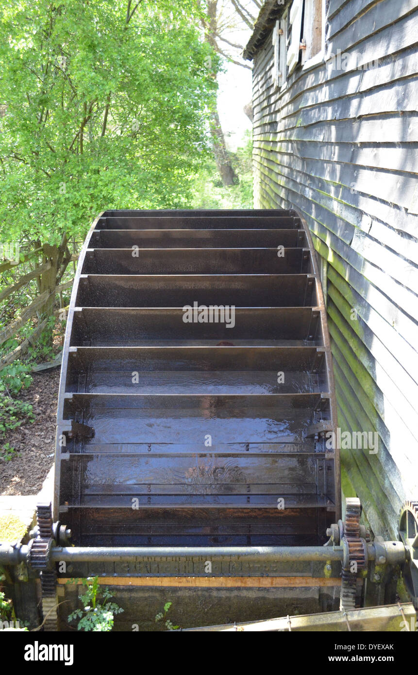 English watermill in the Sussex countryside Stock Photo - Alamy