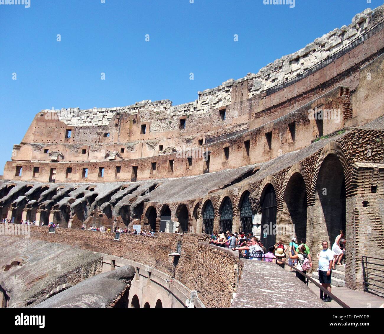 Collosseum Rome Small Detail from the Roman Collosseum in Rome, Italy Stock Photo - Alamy