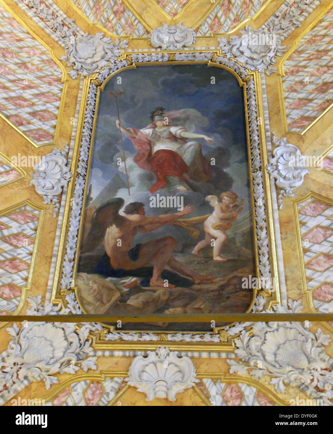 Detail from the Vatican Museums, an immense collection of classical ...