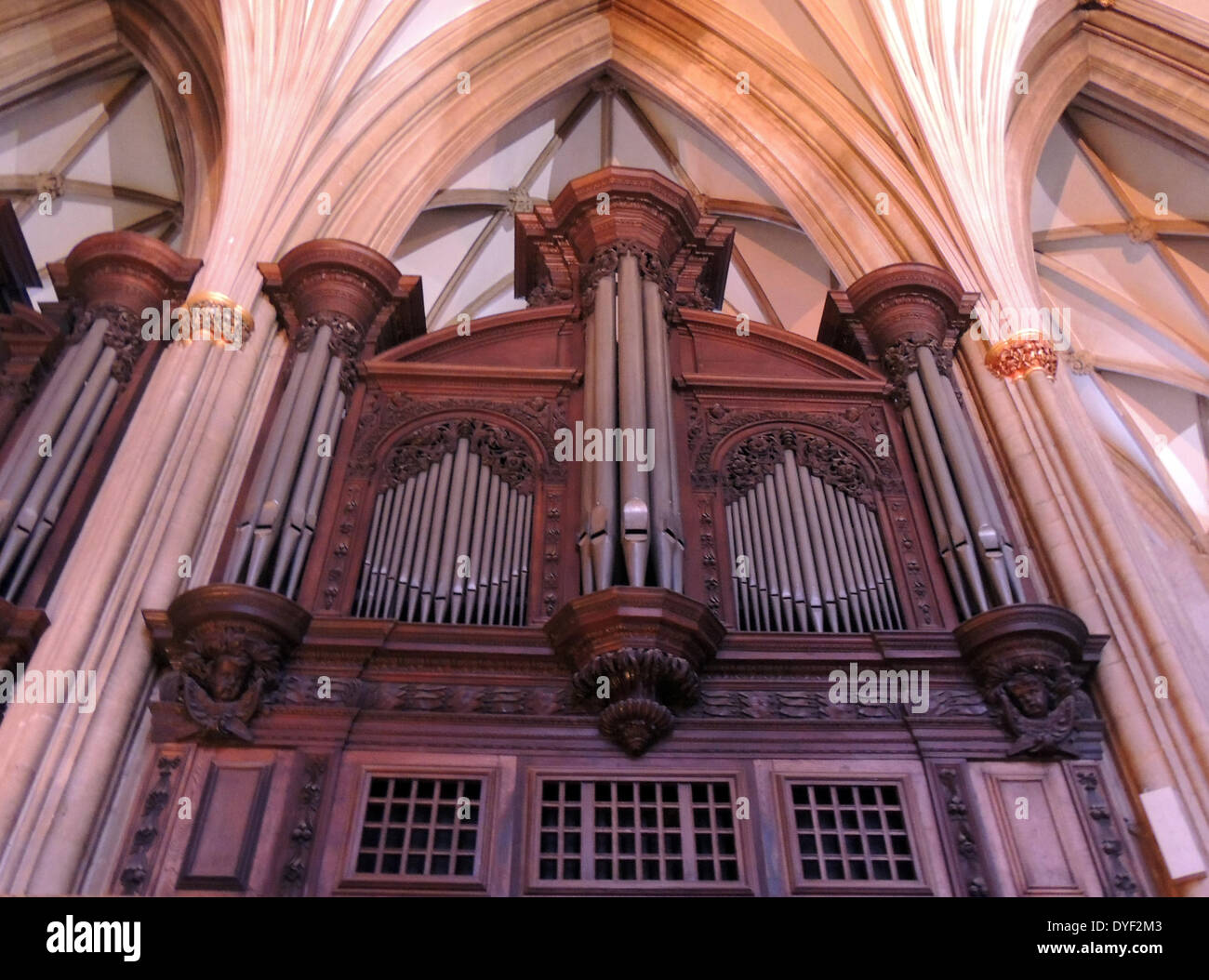 Bristol Cathedral Interior Organ Music Church Architecture Medieval Bristol Cathedral Interior Organ Music Church Architecture Medieval