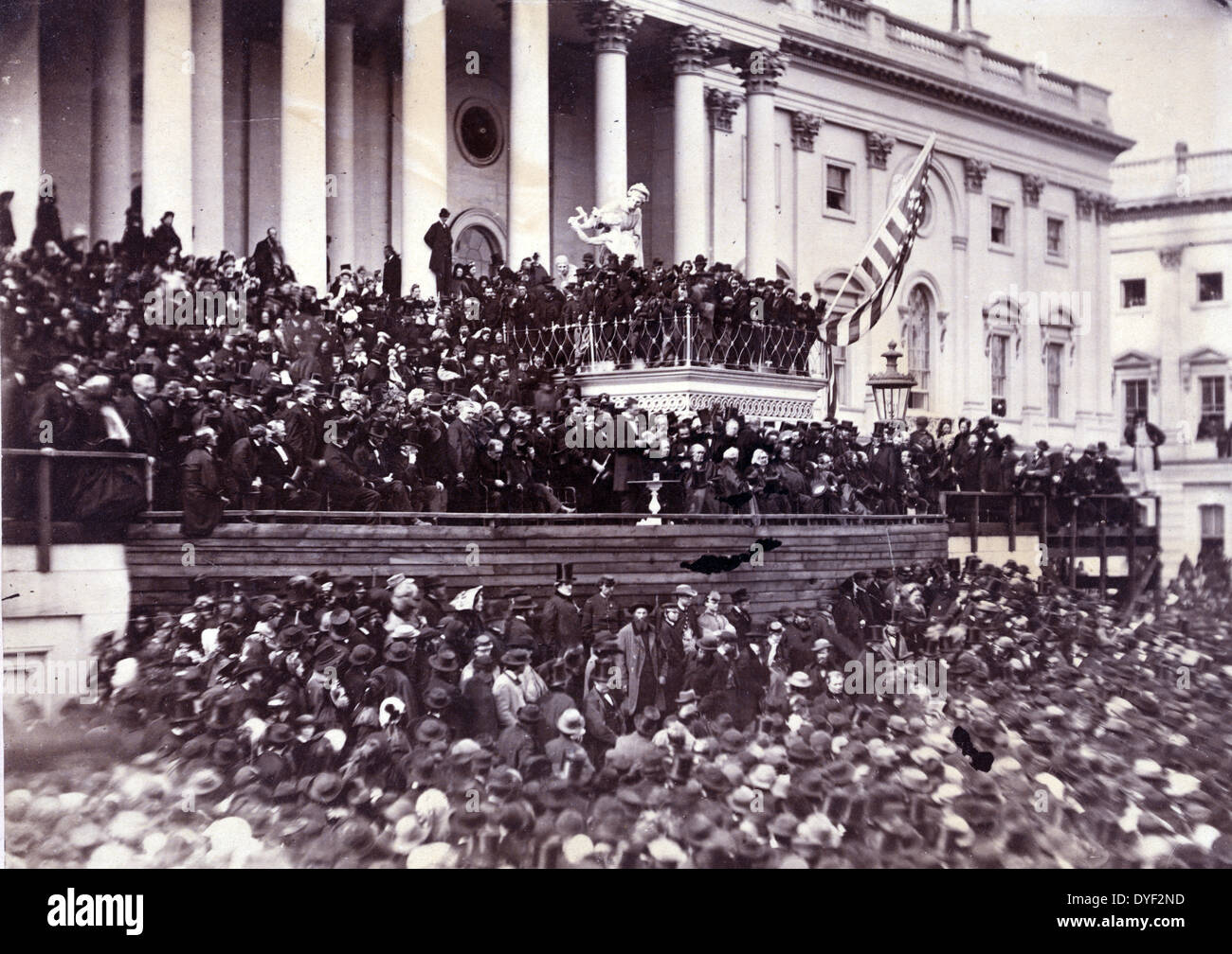 American flag 1865 hi-res stock photography and images - Alamy