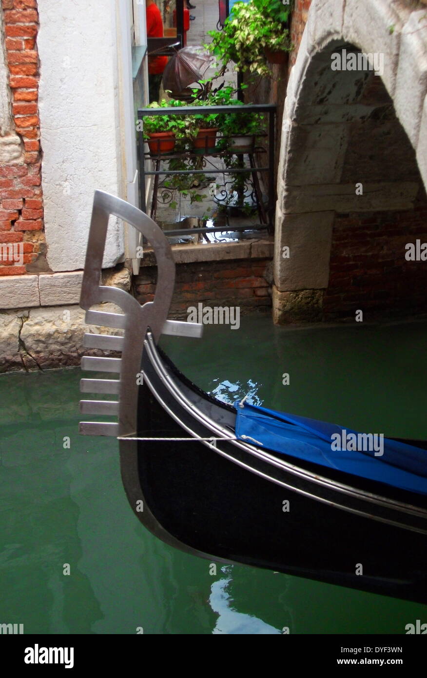 Gondola appearing from tunnel 2013. Stock Photo