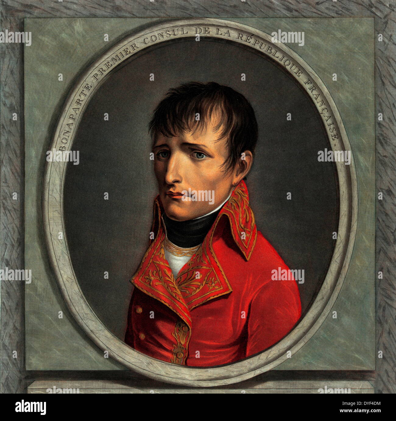 Napoleon Bonaparte 1810. Stock Photo