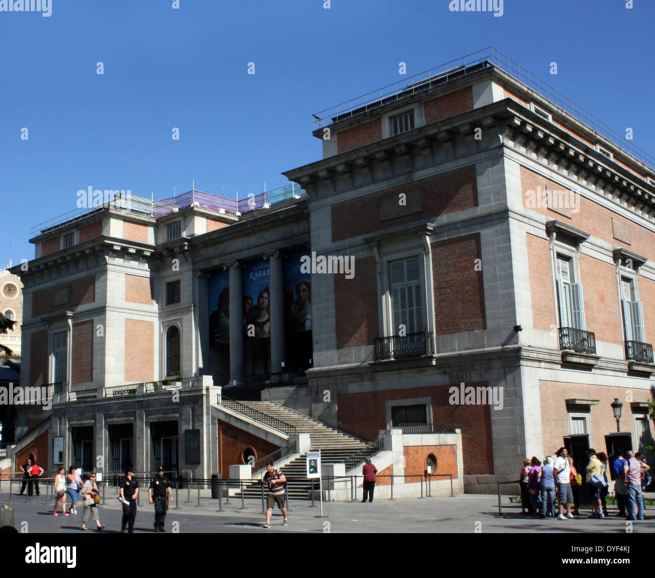 The Prado Museum 2013. The main Spanish national art museum. Stock Photo