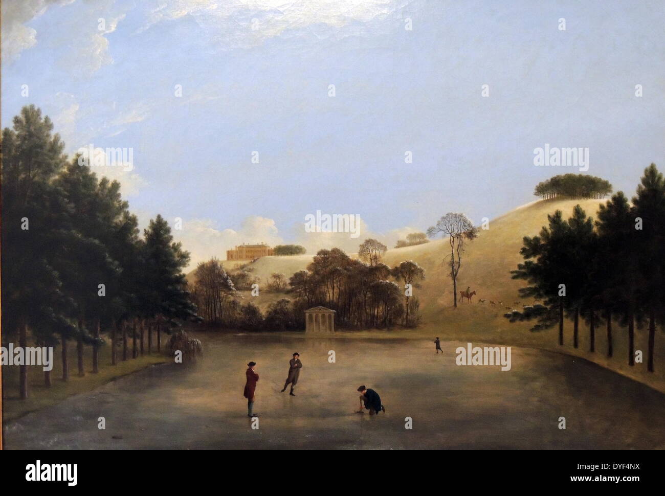 Upton House from the South 1784. Anthony Devis Stock Photo Alamy