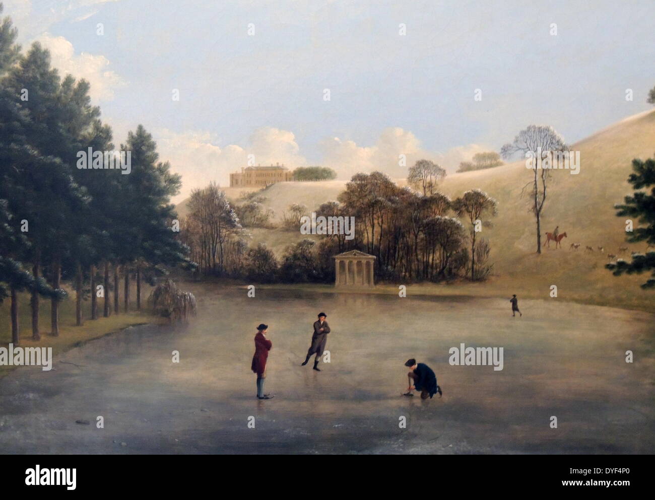 Upton House from the South 1784. Anthony Devis Stock Photo Alamy