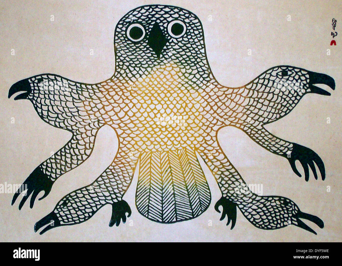 Eskimo art bird hi-res stock photography and images - Alamy