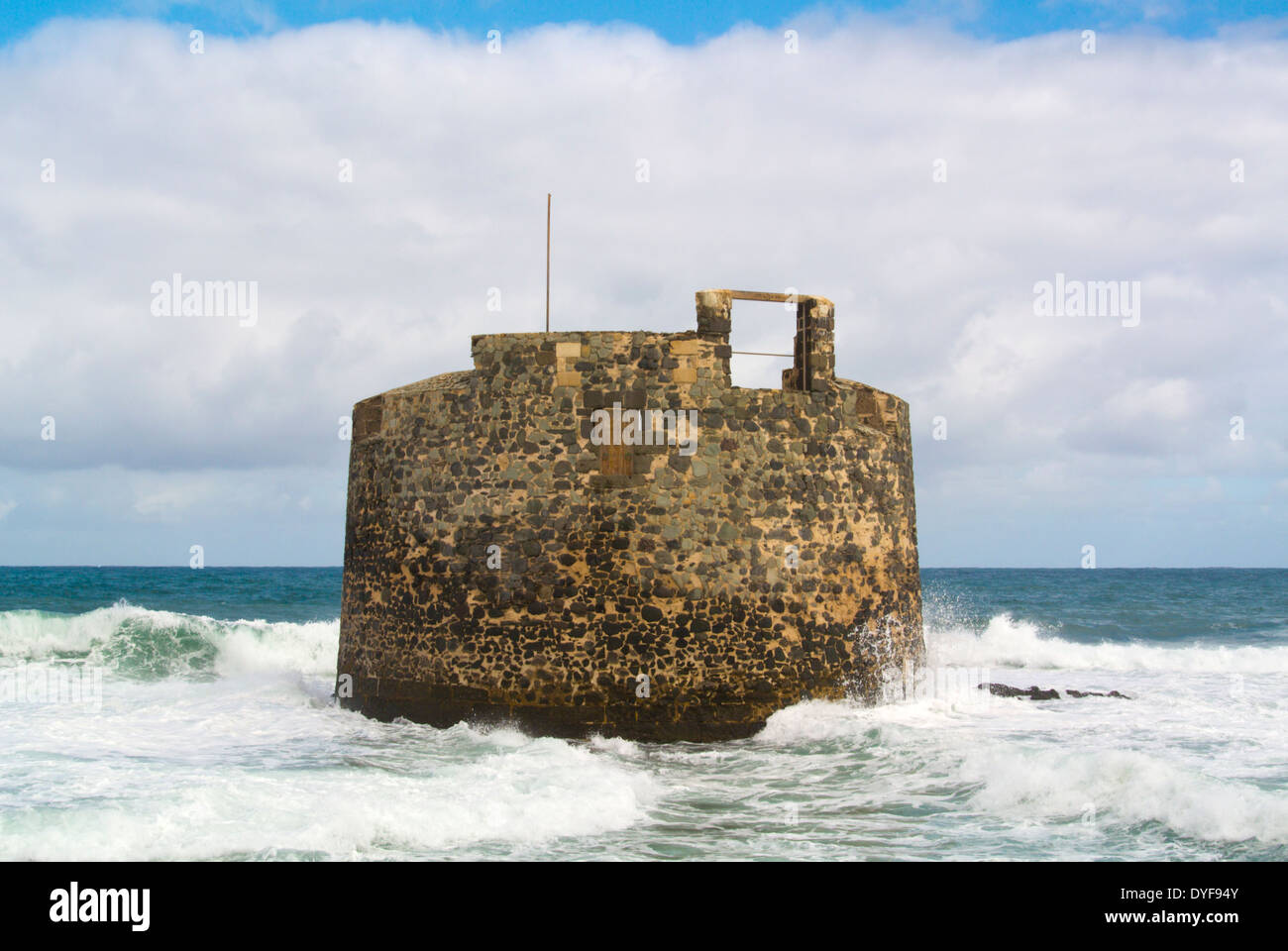 San Pedro Martir tower, San Cristobal village, Las Palmas de Gran Canaria, Canary Islands, Spain, Europe Stock Photo