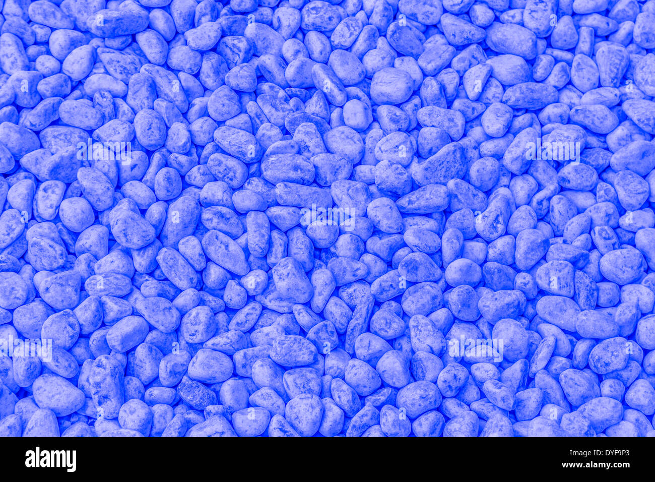 Gravis Blue Gravel blue background Stock Photo - Alamy