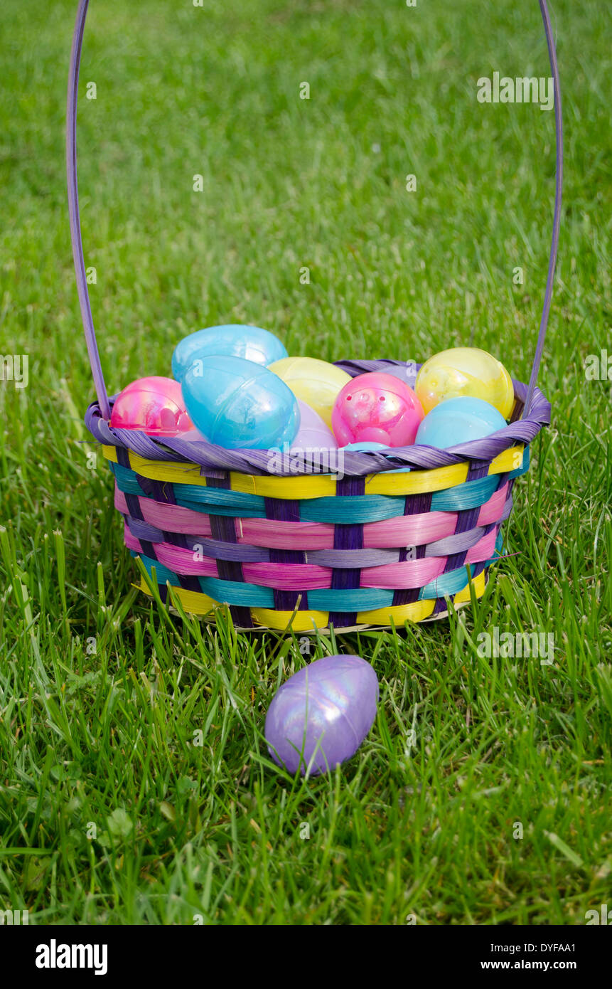 Easter Egg Hunt Stock Photo Alamy
