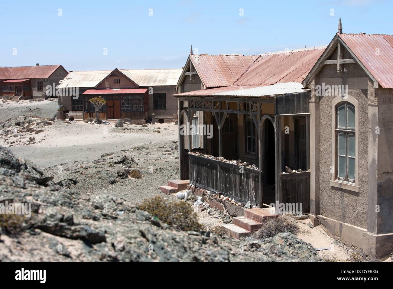 Luederitz, Namibia. 12th Jan, 2011. The remnants of the former German Settlement Bogenfels south of Luederitz, Namibia, 12 January 2011. The ghost town lies in the Diamond Area 1. Photo: Photo: Tom Schulze -NO WIRE SERVICE –/dpa/Alamy Live News Stock Photo