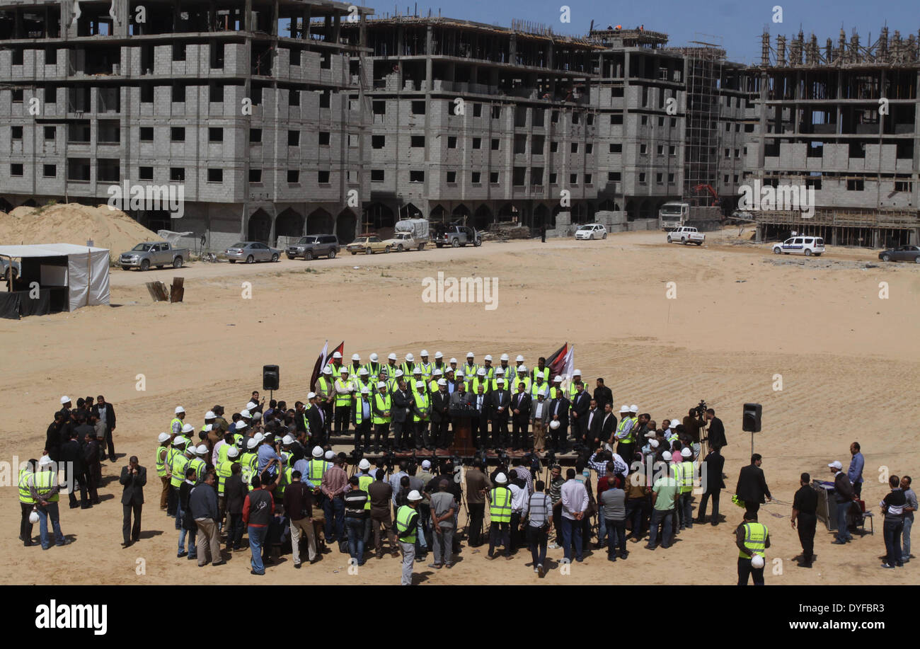 Khan Younis Gaza Strip Palestinian Territory 16th Apr 2014 