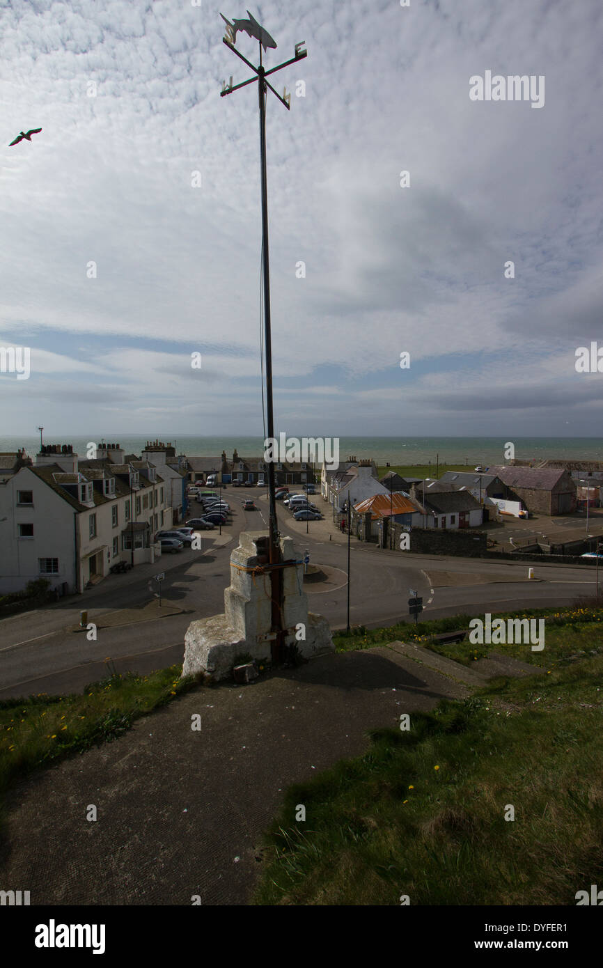 PORT WILLIAM, SCOTLAND. A general view of Port William, Mochrum, Wigtownshire, Dumfries