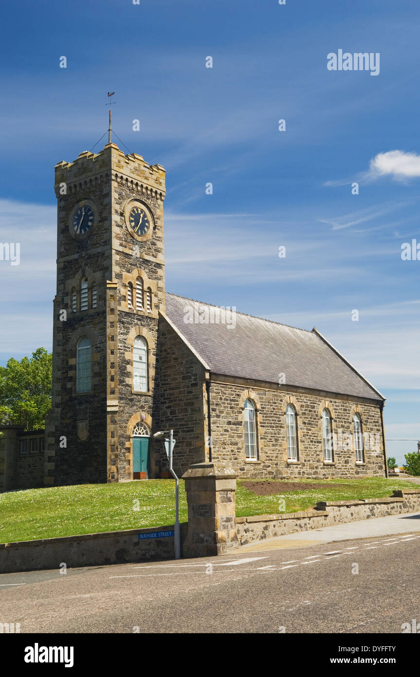 Portsoy Church Hall, Portsoy, Aberdeenshire, Scotland. Stock Photo