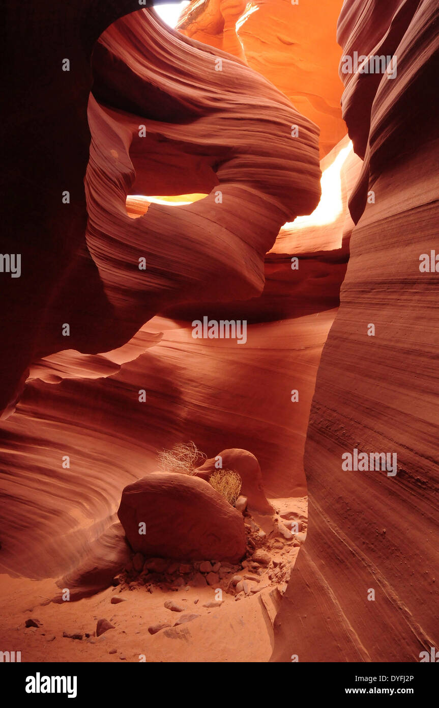 slot canyon in Arizona, USA Stock Photo