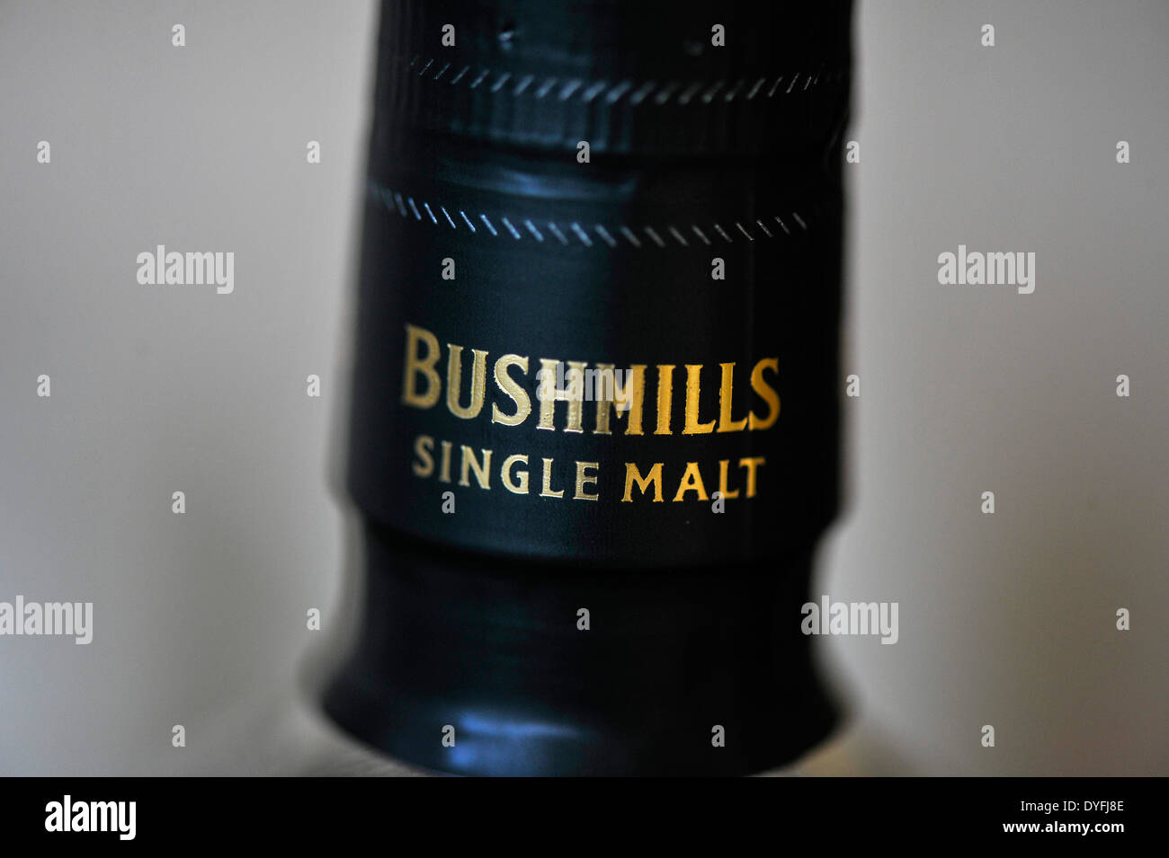 Download Bushmills Single Malt Irish Whiskey Bottle Cap And Seal Stock Photo Alamy Yellowimages Mockups