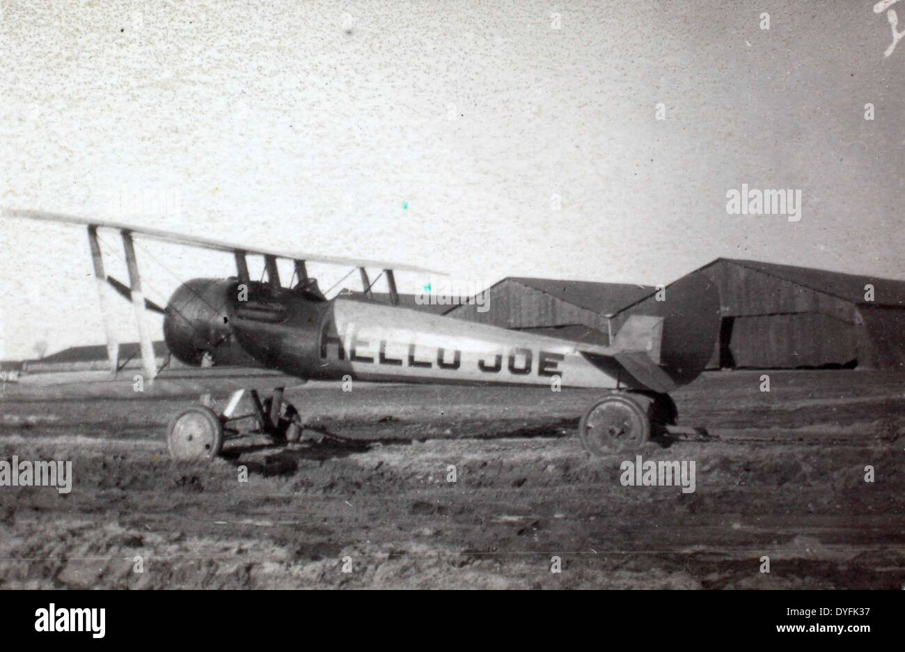 Hello Biplane This image depicts the French Nieuport aircraft, known for its role in ...