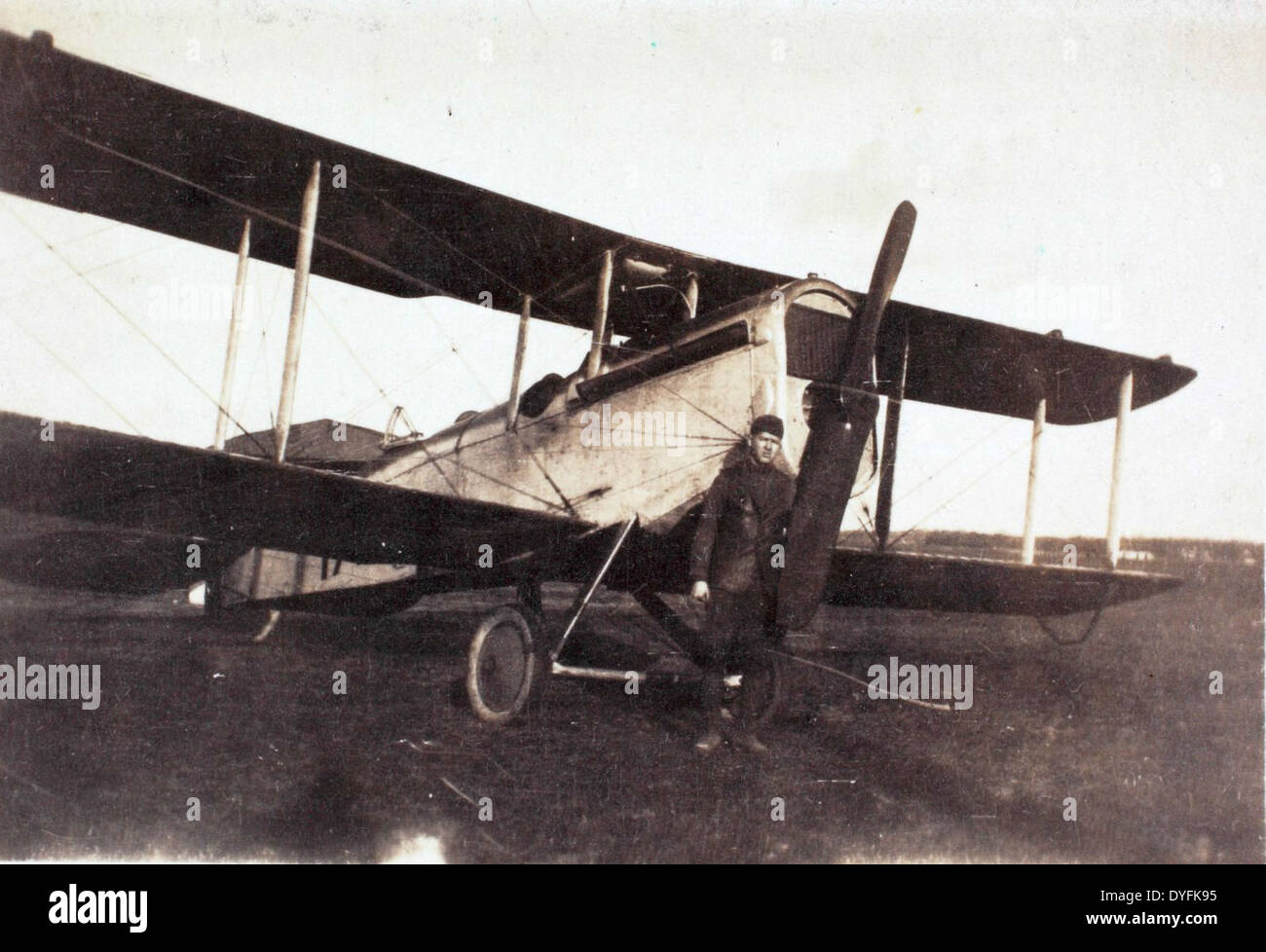Photo of two diving Allied biplanes Photo of two diving Allied biplanes