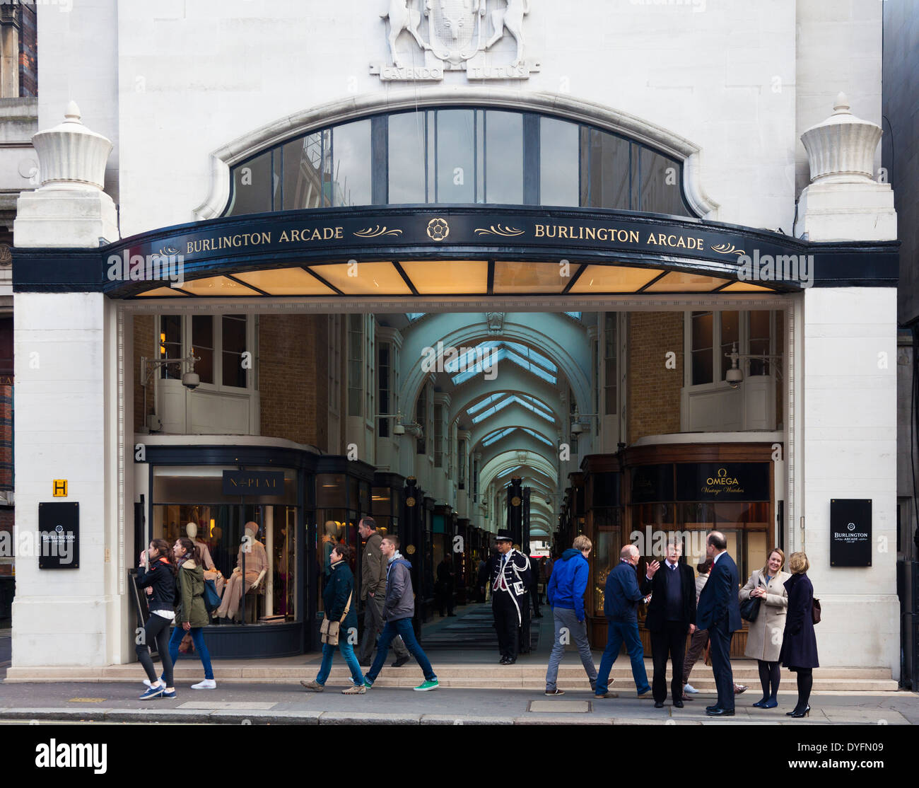 Burlington Arcade, London, UK Stock Photo Alamy