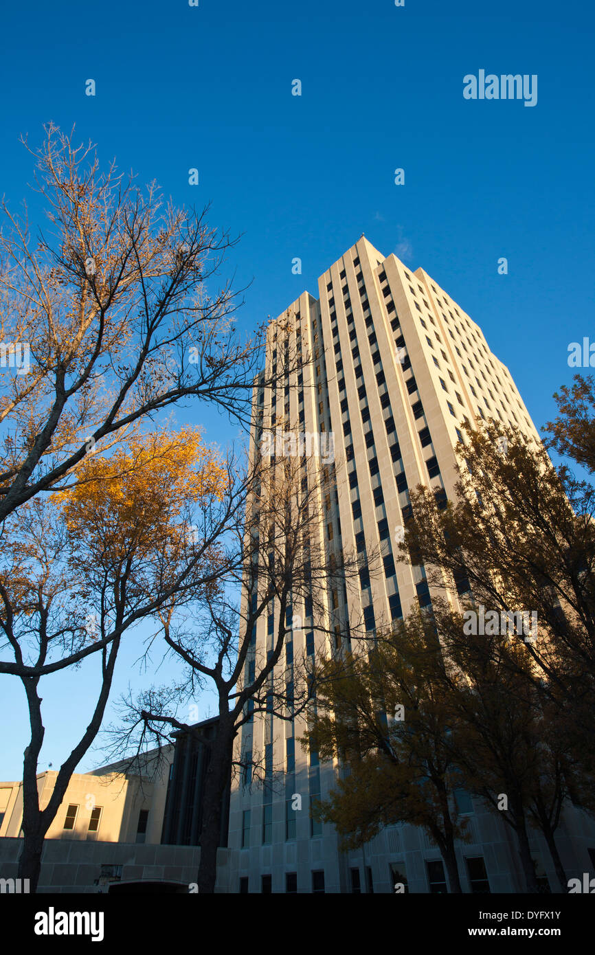 City map Bismarck North Dakota