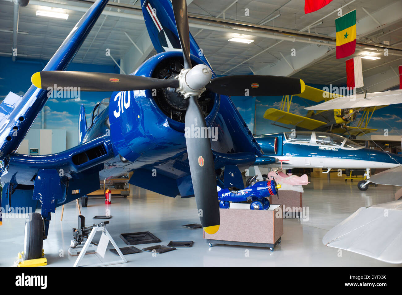 USA, North Dakota, Fargo, Fargo Air Museum, World War 2-era, F4U