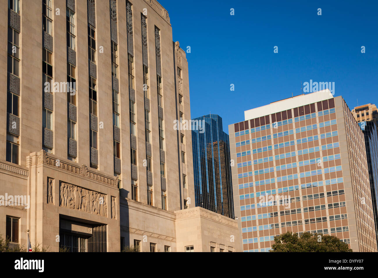 USA, Oklahoma, Oklahoma City, city hall Stock Photo