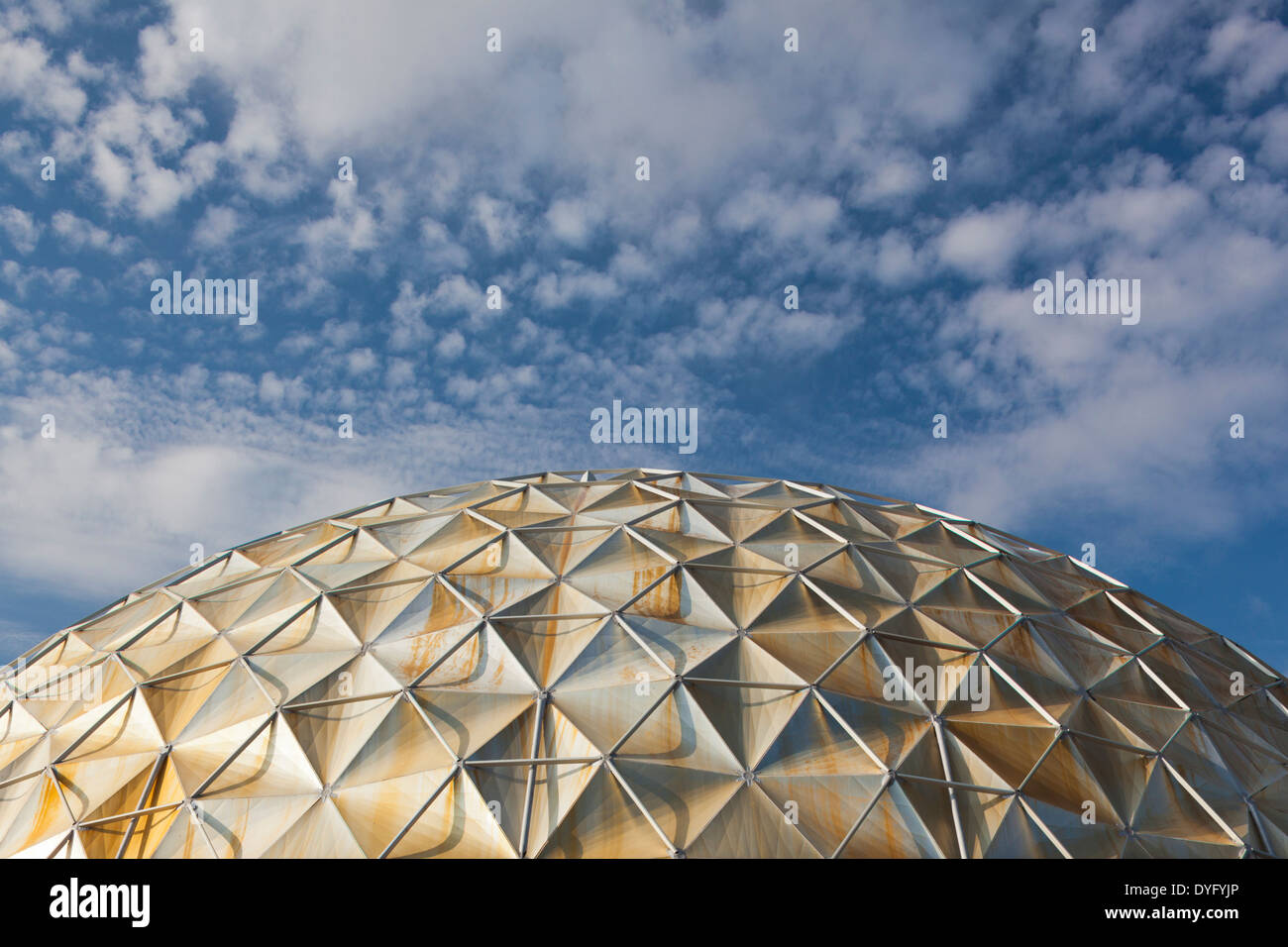 USA, Oklahoma, Oklahoma City, The Gold Dome Building Stock Photo
