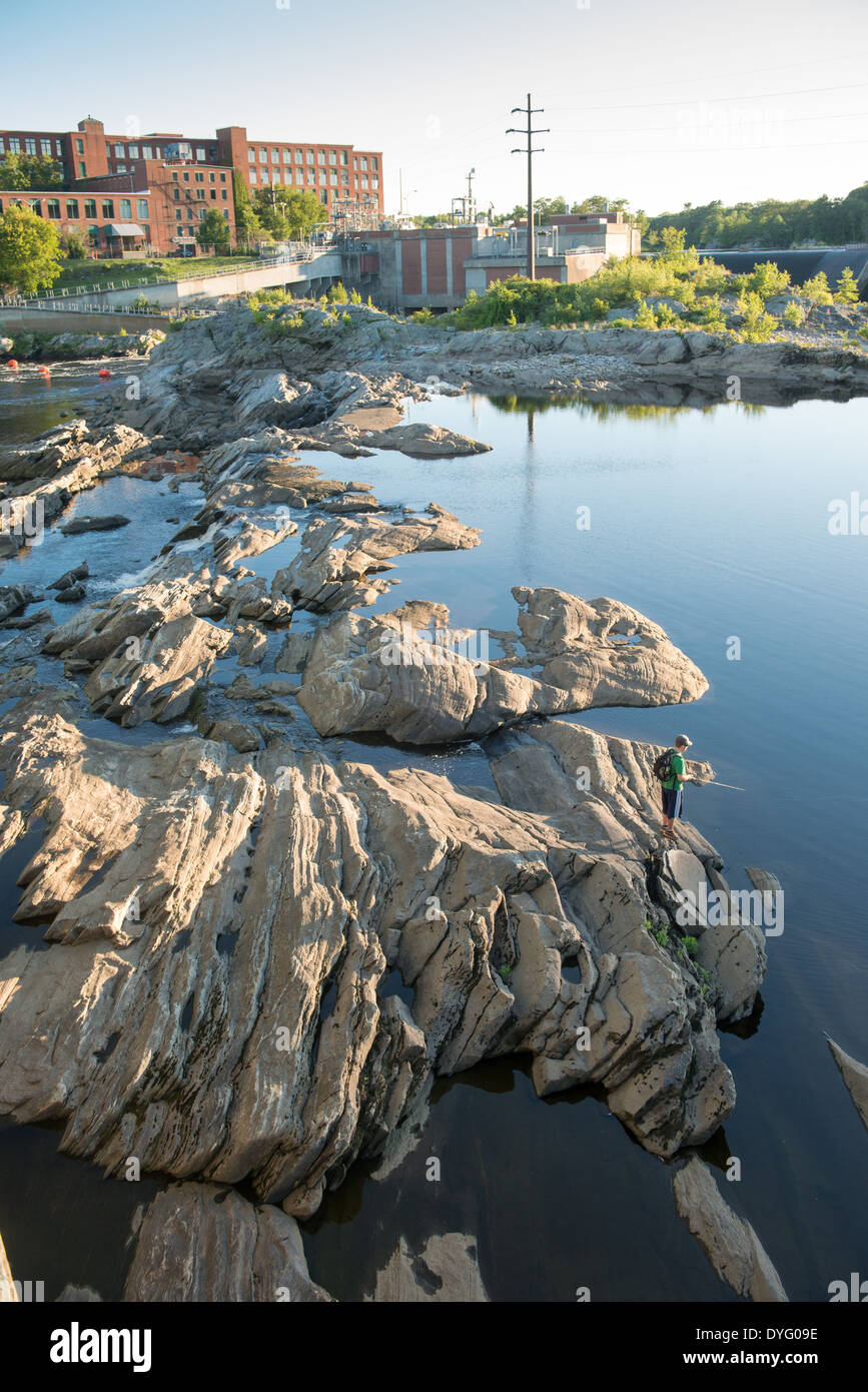 Man fishing river hires stock photography and images Alamy