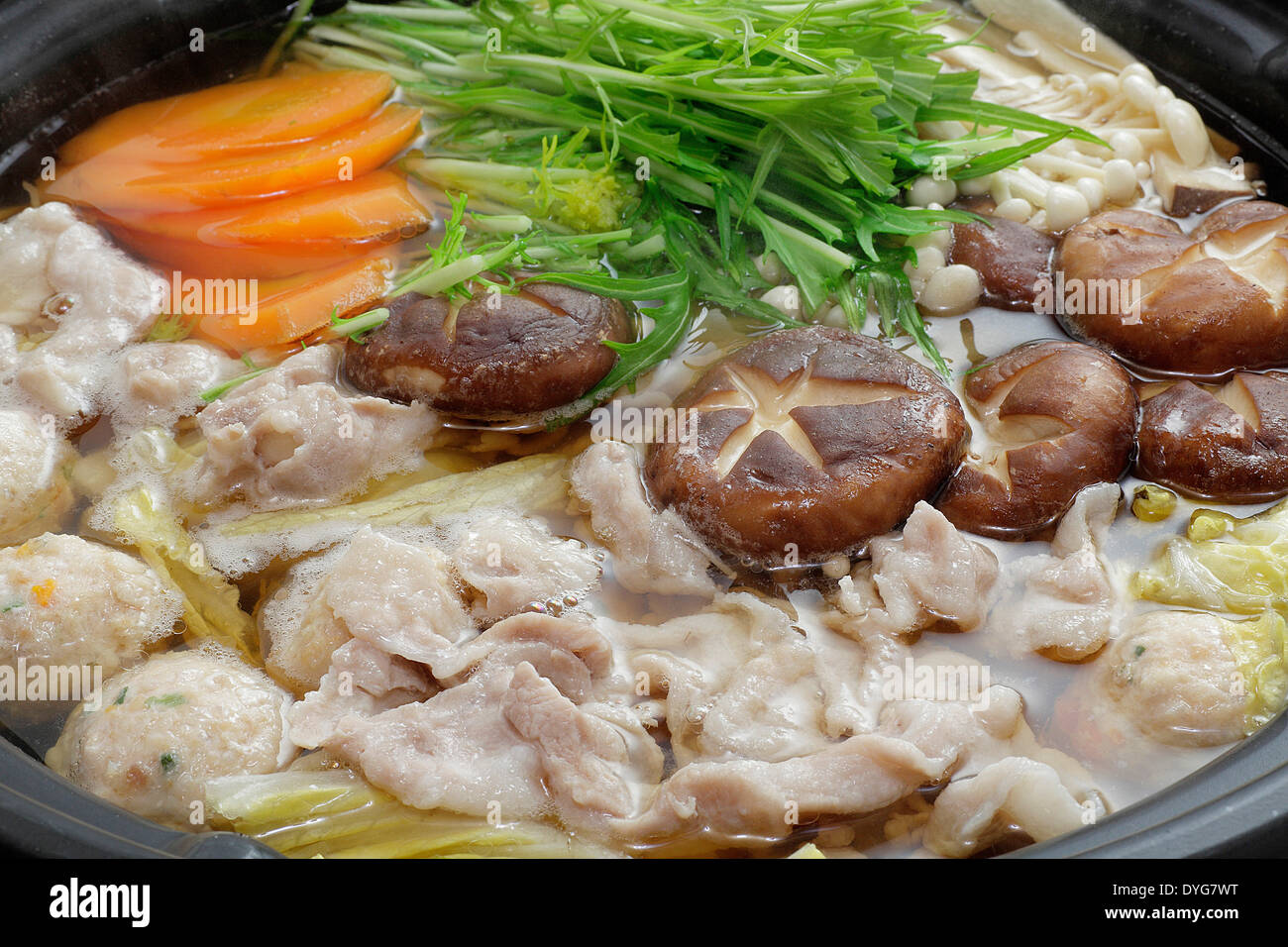 Japanese style casserole Stock Photo Alamy
