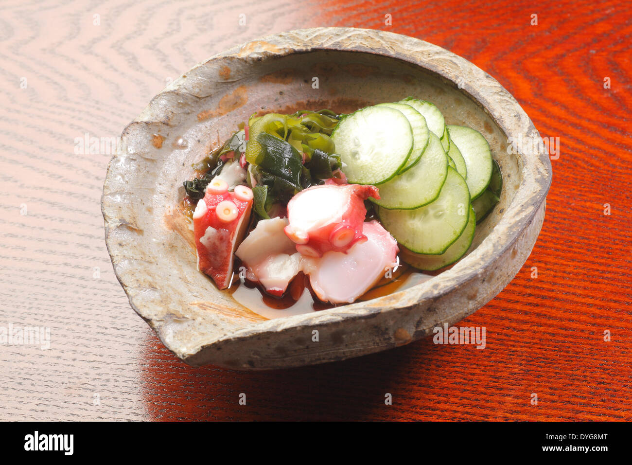 Japanese style Marinated Octopus Stock Photo Alamy