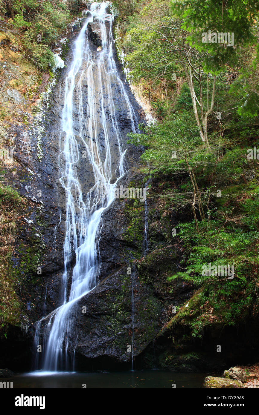 Kin Waterfall, Kyoto, Japan Stock Photo