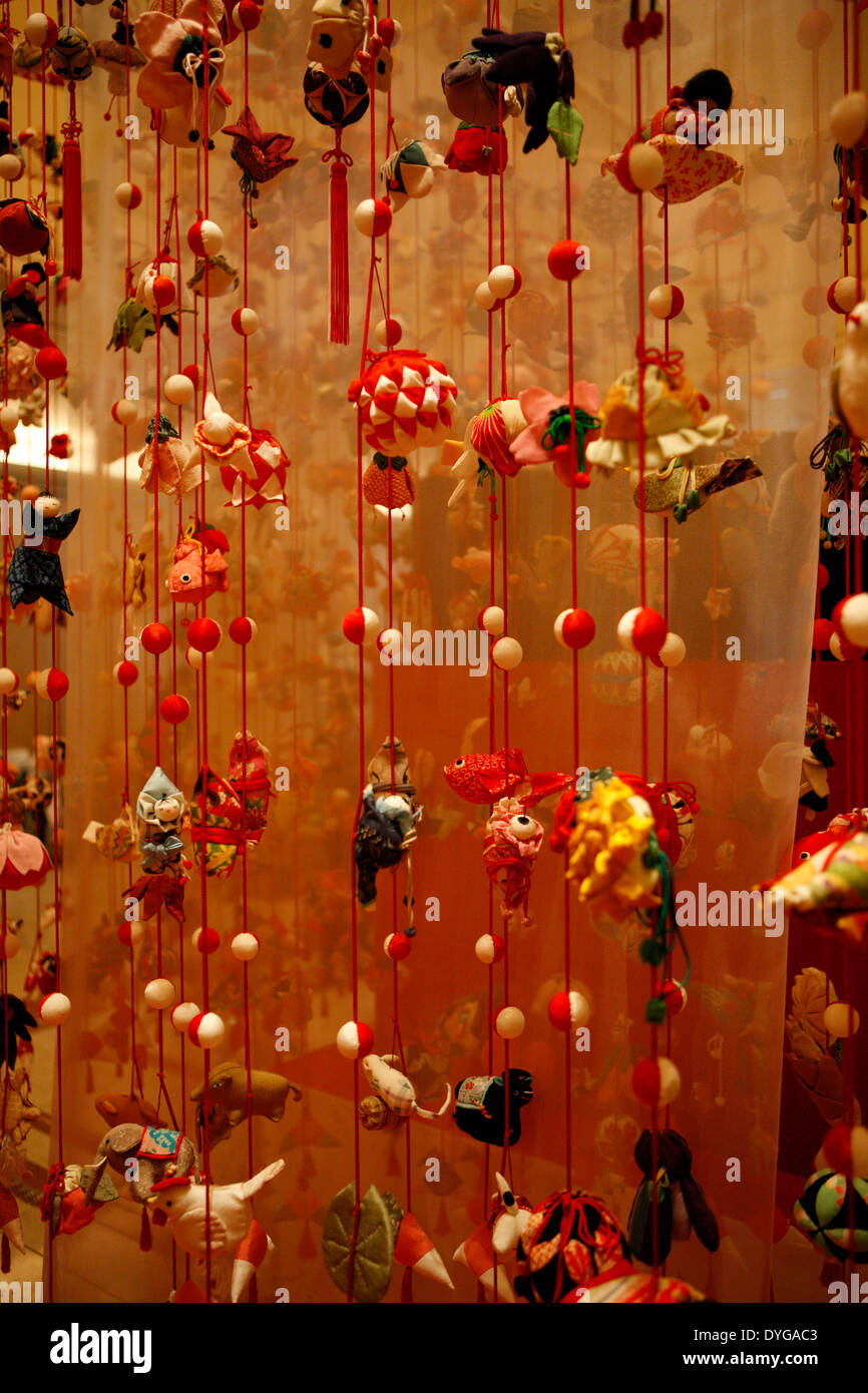 Japanese Hanging Dolls Stock Photo Alamy