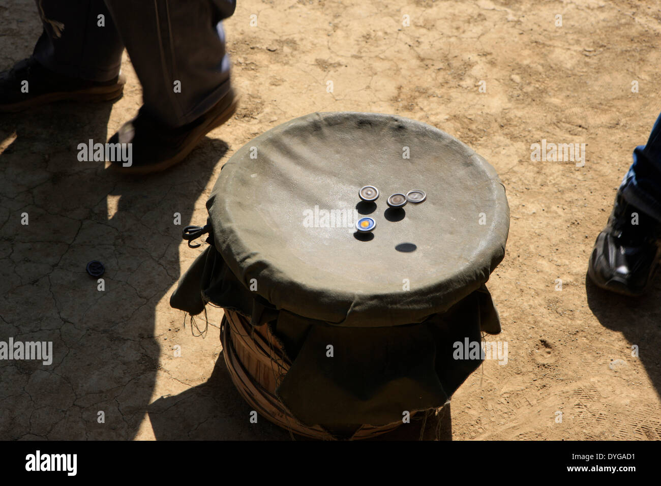 Japanese Spinning Top Game Stock Photo Alamy