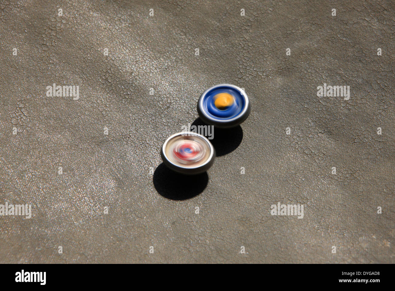 Japanese Spinning Top Game Stock Photo Alamy