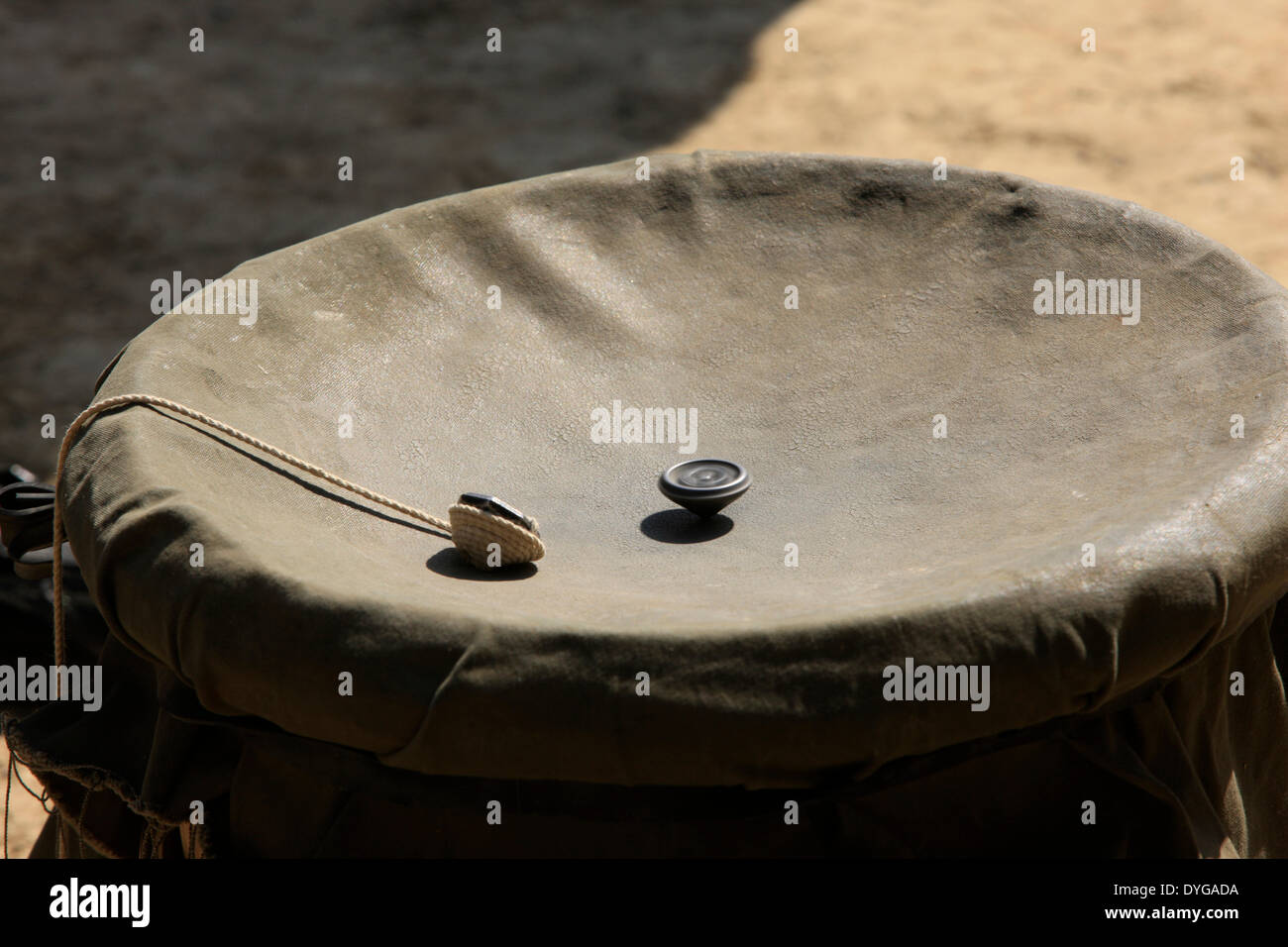 Japanese Spinning Top Game Stock Photo Alamy