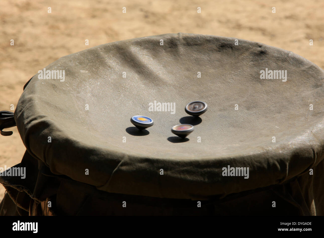 Japanese Spinning Top Game Stock Photo Alamy