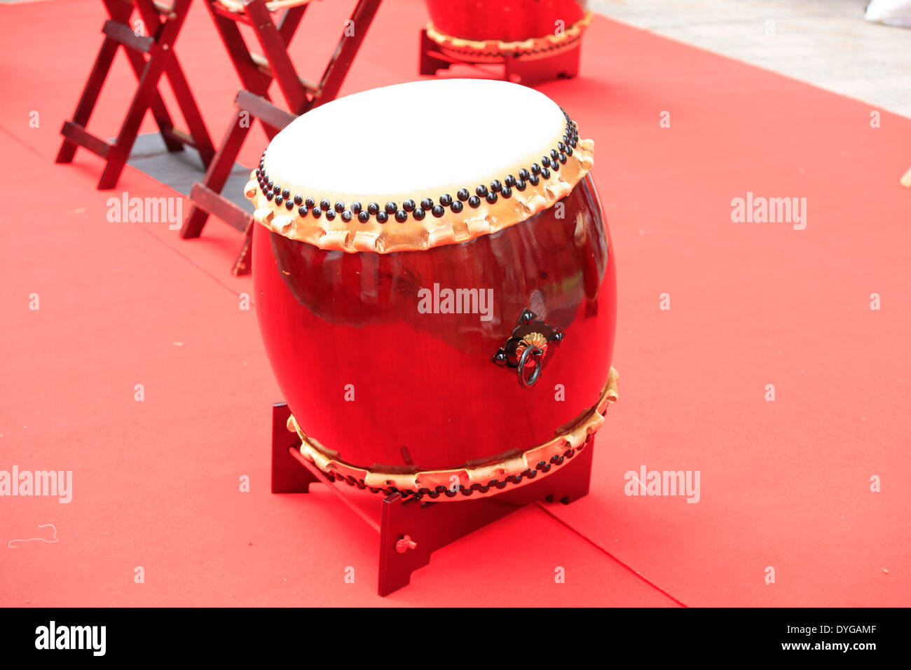Japanese Taiko Drums Stock Photo Alamy