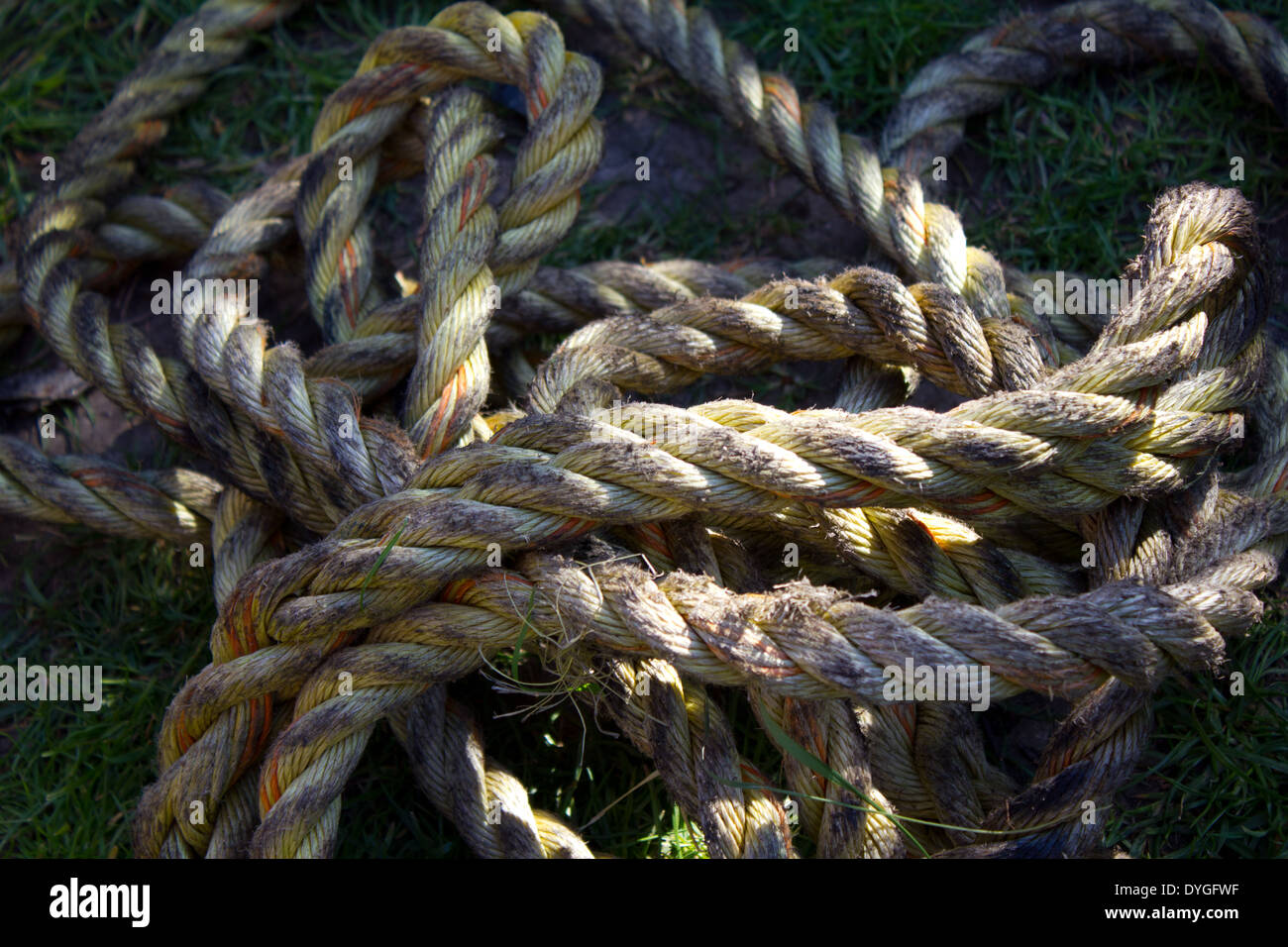 Old rope pile hi-res stock photography and images - Alamy