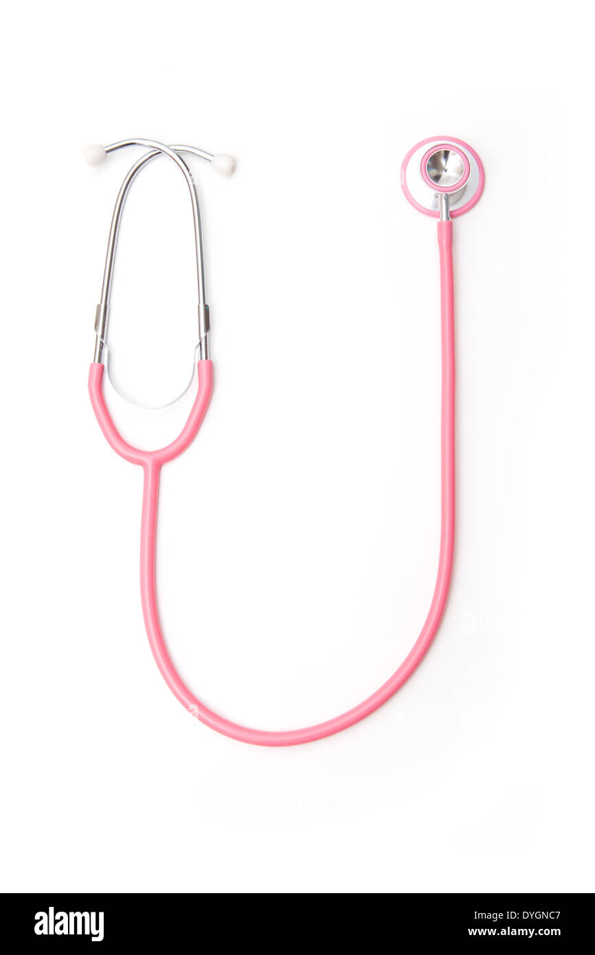 Medical stethoscope isolated on a white studio background Stock Photo ...
