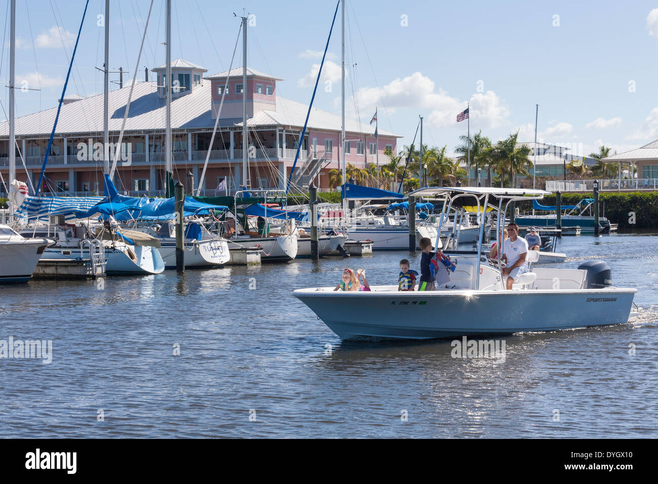 Waterfront in Punta Gorda, Florida, USA Stock Photo Alamy