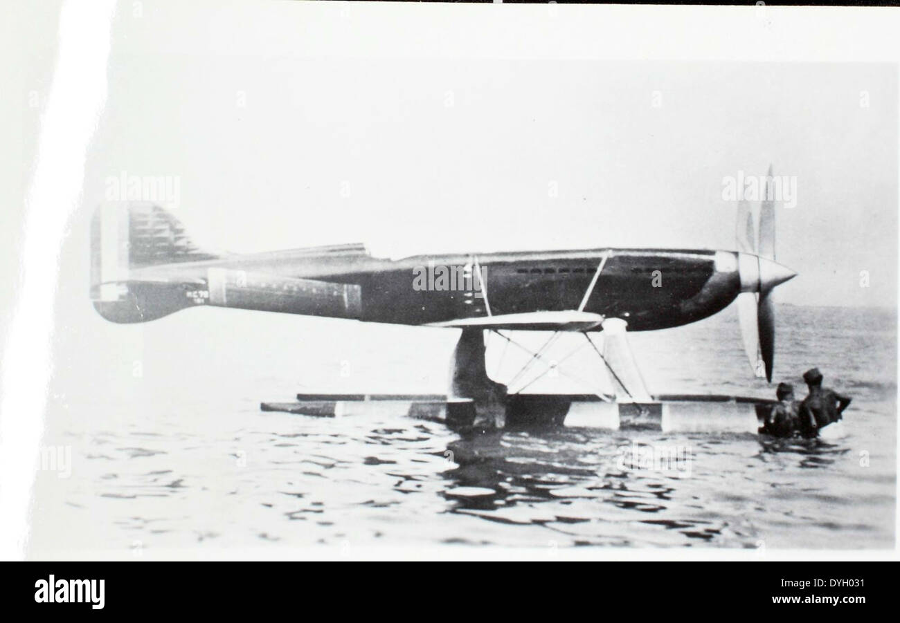 The Macchi M.C.72 was an Italian racing seaplane that set several world ...
