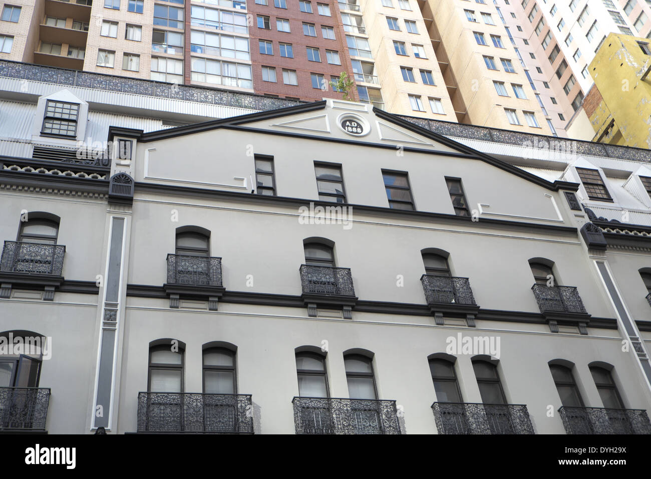 apartment building in sydney city centre/CBD on street,NSW,australia Stock Photo Alamy