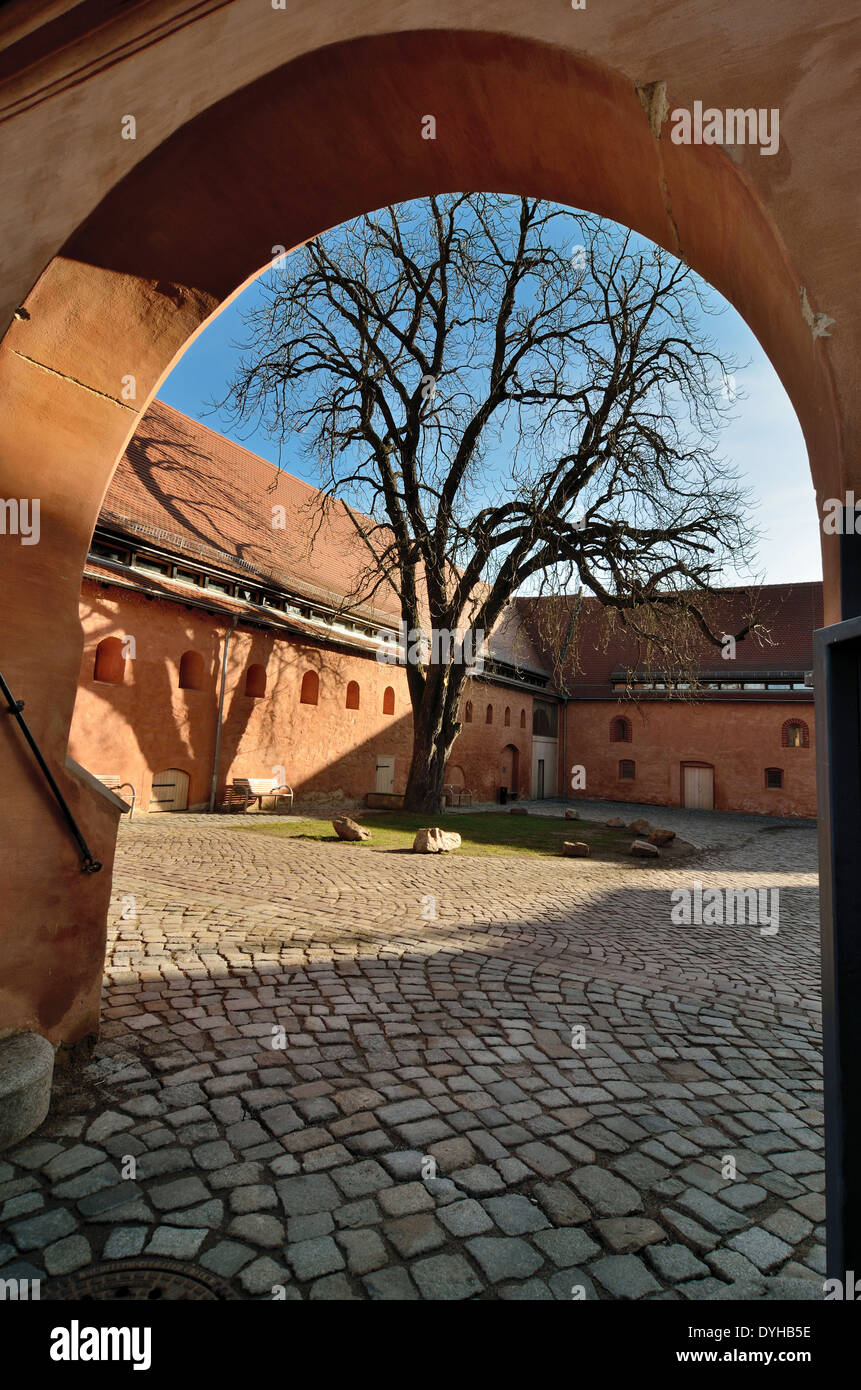 Riesa, ehemaliges Benediktinerkloster Stock Photo