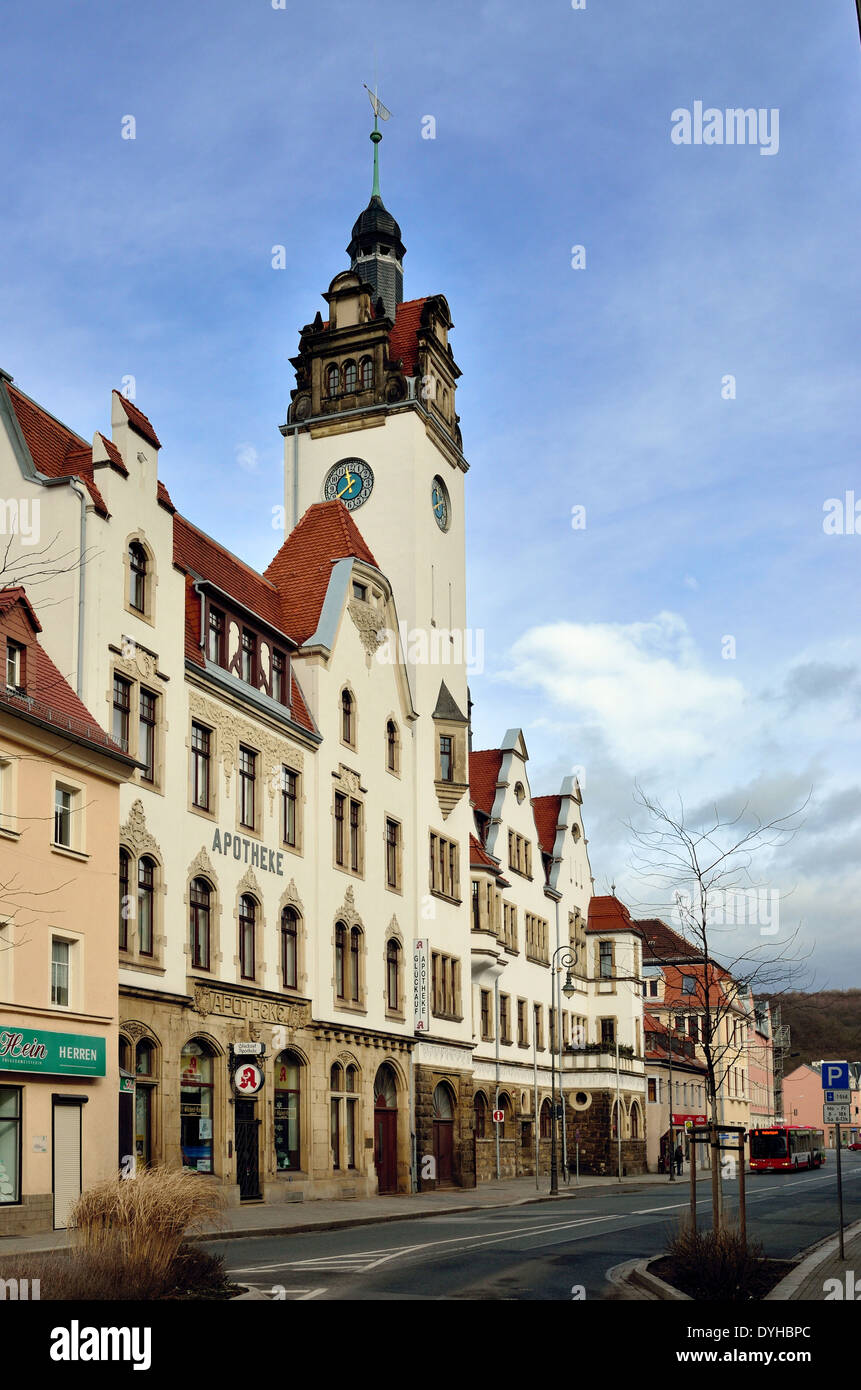 Freital Potschappel, Rathaus Stock Photo