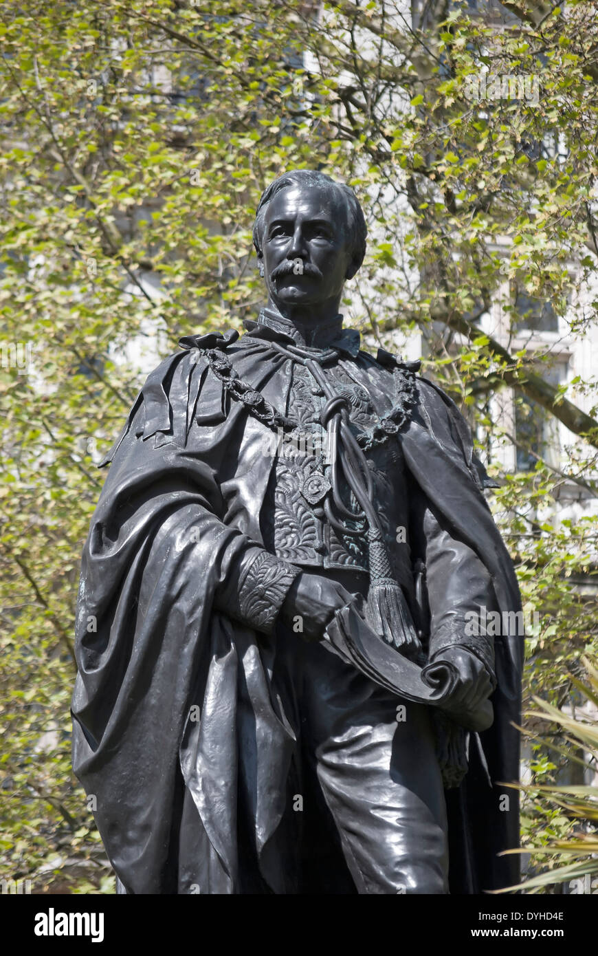 statue of sir henry bartle frere, colonial administrator, in victoria