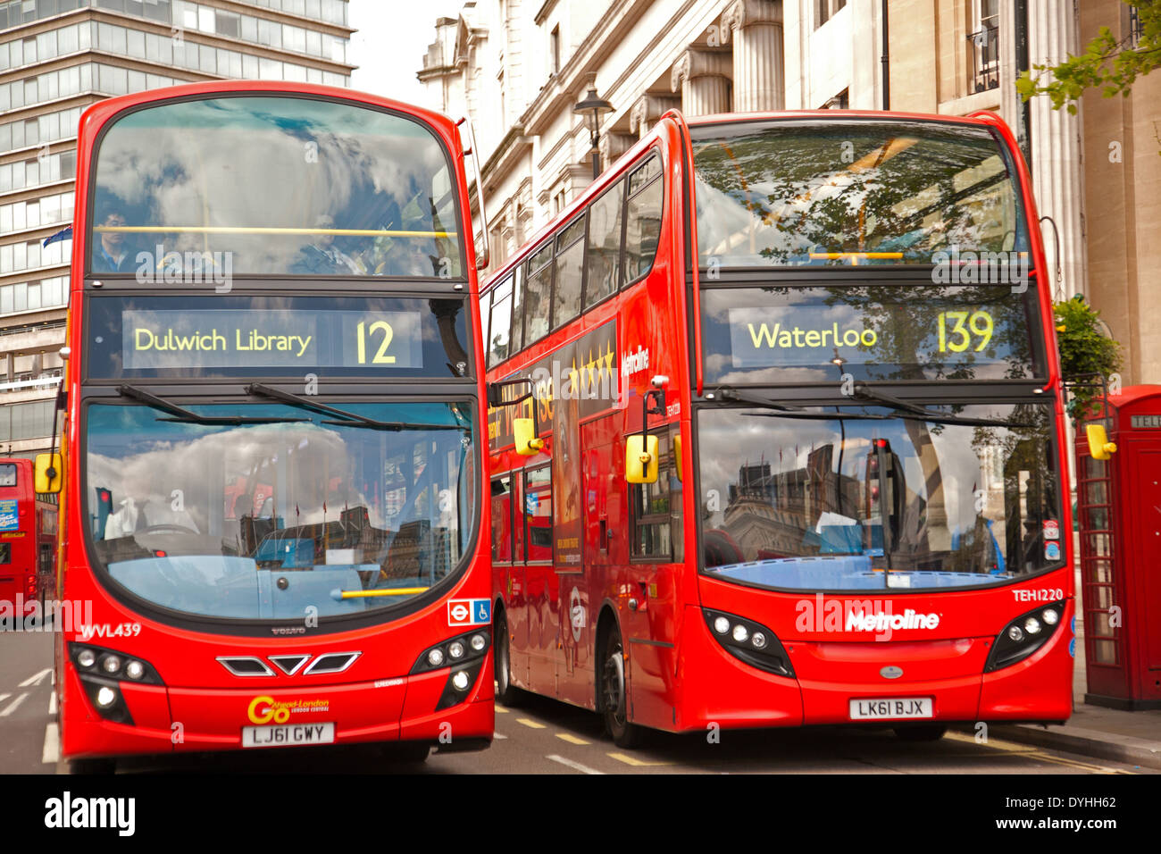 London bus Stock Photo