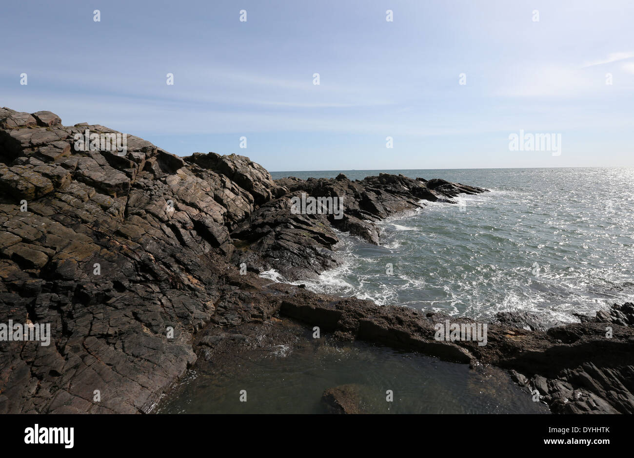 Cove Bay, Aberdeen city, Scotland, UK Stock Photo Alamy