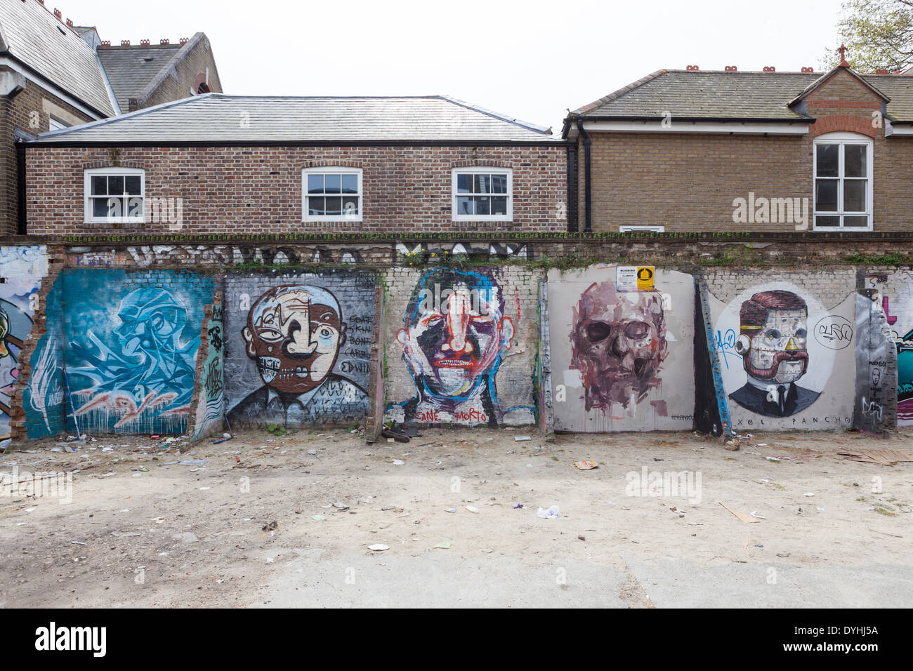 Street art in Shoreditch, London Stock Photo Alamy