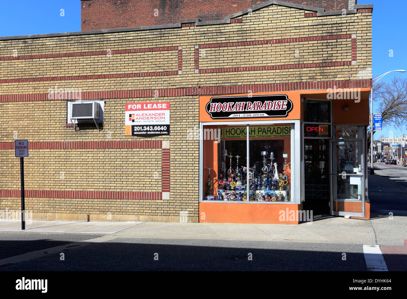 Hookah store Hackensack New Jersey Stock Photo Alamy